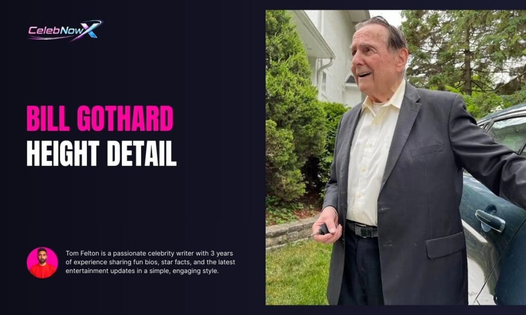 Bill Gothard Height