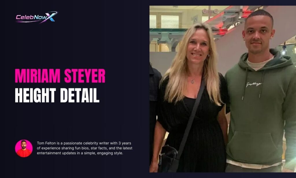 Miriam Steyer Height