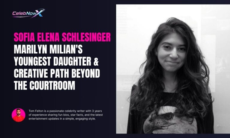 Sofia Elena Schlesinger Marilyn Milian Youngest Daughter & Creative Path Beyond the Courtroom