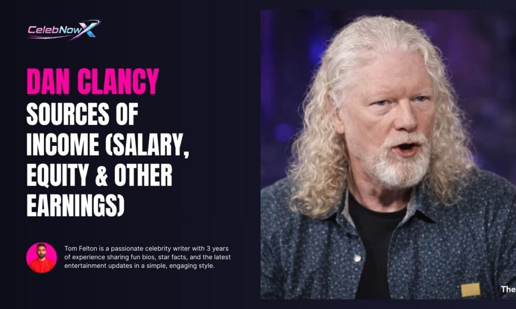 Dan Clancy Sources of Income (Salary, Equity & Other Earnings)